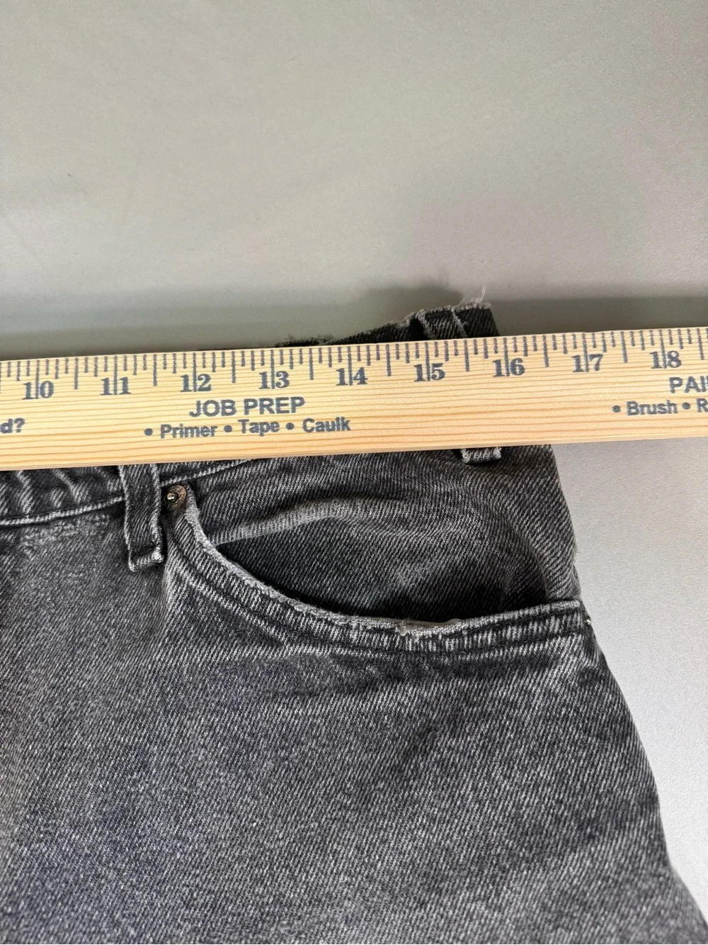 VTG Levi’s 550 Orange Tab‎ USA Faded Black Jeans 34x36 fit 32x34 Grunge